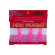 Pautzke FWORM/PNK Fire Worms, Pink 15 Count, 2" - FWORM/PNK