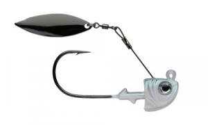 1st Gen Fishing  Top Spin Jig, Willow Blade, 1/4oz, 5/0 - TS14 5/0-04