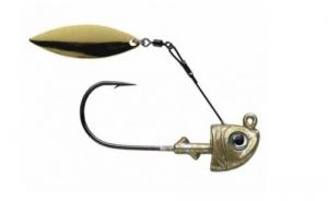 1st Gen Fishing TS38 6/0-04 Top Spin Jig, Willow Blade, 3/8oz, 6/0 - TS38 6/0-04