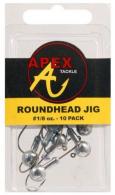 Apex Jig Heads, 1/8 oz, 10-Pack