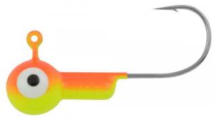 Apex Tackle Rattle Jig Head 3/8oz Chartreuse/Orange