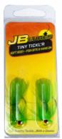 JB Lures Tiny Tickl'r Jig 1/32 Lime/Chart - TT32C-LC