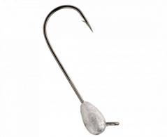 Strike King Crackin' Tube Jig Head 1/8oz Unpainted 4 pack - CTJH18-U