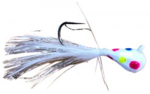 JB Lures Feather Jig 1/16 - #8 Wonderbread - DDF847