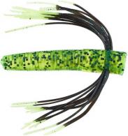 Tightlines UV Whisker Series 3.5" Nedbait -  Chartreuse Purple w/Chartreuse Tip - YW-WNB-CTIP
