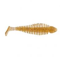 Matzuo Gaikotsu Pre-Rigged Swimmer 2.5" 3pk, 1/8t, gold - GK2.5FTGOLD3PK