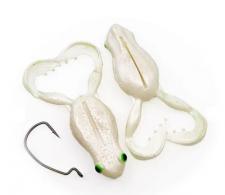 Chasebaits Flexi-Frog Pearl White 2.5" - FX65-03