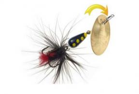 Panther Martin Inline Swivel Gold/Blk Fly