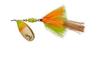 Mepps BS5T G-PCH Bronze Slammer - (Dressed Treble) 1/2 oz Gold/Perch - BS5T G-PCH