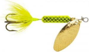 Wordens Rooster Tail 1/24oz Strobe Chartreuse - 204 SCHR