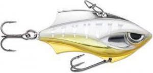 Rapala Rap-V Blade 5, 2" 3/8 oz, VMC #6 and #8 Hooks, Metal - RVB05PD