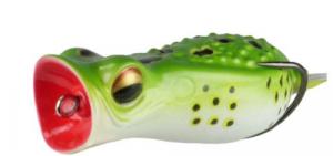 Rattle Toad Green Frog 2 1/4" Popping - PRT-2.25-GF