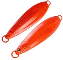 Unrigged Carnada Slow Pitch Jig 150 gram Color: Red/Gold - CSP-150-RG-UN