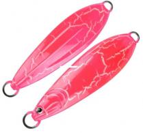 Unrigged Carnada Slow Pitch Jig 300 Gram Color: Pink Glow - CSP-300-PG-UN