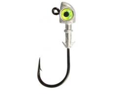 Z-Man DieZel Eye Jighead - 1/2oz - 6/0 - Chartreuse - DE6012-03PK2