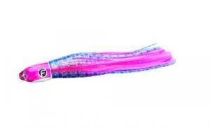 Fathom Double O' Medium Trolling Lure, 9", 4 1/2 oz, Angel Wing Hot Pink Shell - TL01MD-03