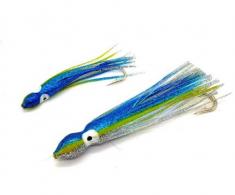 JAW Lures Mahi Slayer, Blue-Silver, 4" & 6", 1.4 oz, 100 lbs - 2-137