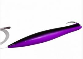 MagBay Lures 6" Soft Cedar Plug w/ balance weighted head Purple / Black - SCP6-PURBLK