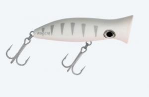 Halco RP105#H91 Roosta Popper 105 - #H91 Silver Shadow 4.5" 1 3/8oz