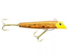 GOT-CHA Pro GP800 Series Plug 3 34 1Oz Sz 21 Gold Hook Gold Foil Gold Back Chartreuse Head  - GP802GFGB