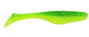 Bass Assassin Turbo Shad - 4in - Mackarel Green - TSA30594