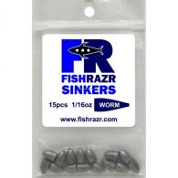 Fish Razr 1/16 Worm Weight 15PK - RS40