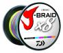 Daiwa J-Braid x8 8 Strand Braided Line 120lb 3000yd Multi Color Braid - JB8U120-3000MU