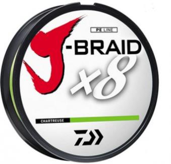 J-Braid Grand X8, Filler Spool, Chartreuse  - JBGD8U6-150CH