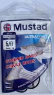 Mustad  Pro Pack - Demon 3X Strong 8/0 - 39950NP-BN-8/0-20S