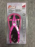 P-Line PAP65-PNK Aluminum 6.5" Pliers Pink Carded - PAP65-PNK