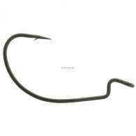 Pro-X PX25Z 6/0 Wide Gap Plus Offset Soft Bait Hook, Forged, Sz 6/0, No Flash Gray, Pro X Point, 5 Pk - PX25Z 6/0