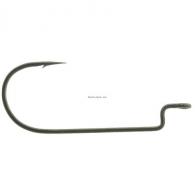 Pro-X PX49Z 3/0 Wide Round Bend Offset Worm Hook, Forged, Sz 3/0, No Flash Gray, Pro X Point, 5 Pk - PX49Z 3/0