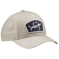 Flying Fisherman Panel Hat Sailfish Patch, Khaki, Snap Back, 1-Size Fits All - H1813