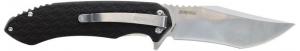 Schrade Scramble Folding Knife, 3.5" Blade, Black Aluminum Handle - 1159311