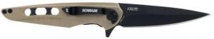 Schrade Kinetic Folding Knife, 3.25" Blade, Tan G10 Handle - 1159316 Schrade Kinetic Folding Knife, 3.25" Blade, Tan G10 Handle - 1159316