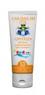 Caribbean Sol KIDS SPF30 Lotion 2oz Mineral Based Using ZINC Oxide - 1613-30