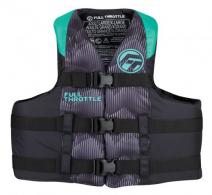 Full Throttle Adult Nylon AquaL/XL - 112200-505-050-22