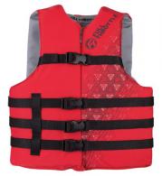 Full Throttle 4 Water Sports Vest Red Oversize - 112000-100-005-22