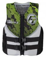 Full Throttle Rapid-Dry Vest Green Junior - 142400-400-009-22