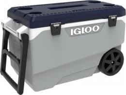 Igloo MaxCold Latitude 90 Qts Roller, Ash Gray/Aegean Sea - 34818