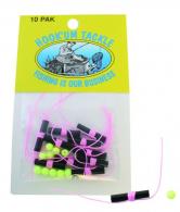 Hook'um Bobber Stop Knot w/Bead Pink 10Pk  - 11017