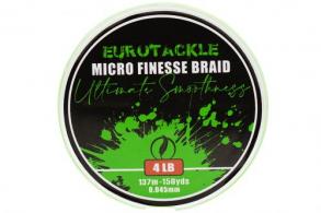 Eurotackle Micro Finesse Ultimate Smoothness Braid 4Lbs 165Yds - 301101