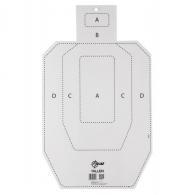 Allen EZ Aim Coroplast IPSC Silhouette Target 18"x30" - 15575