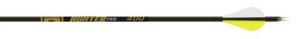 Gold Tip Hunter Pro 400, Shafts, No Nock Bushing, Black, Dozen - HPRO400SNB