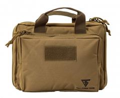 Full Forge Gear CAT-2 Double Pistol Case Tan - 21-402-C2T Full Forge Gear CAT-2 Double Pistol Case Tan - 21-402-C2T