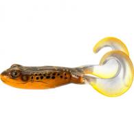 LiveTarget Freestyle Frog Topwater 3.5", Fire Tip Orange - FSF90T524