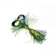 Musky Mayhem Baby Girl Musky Spinner, 1.8 oz, 4/0 Hook, 2 #6 Blades, Dorado - BG060