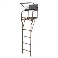 Rhino Tree Stands 22' Single Ladderstand With Extra Large Comfort Mesh Flip-Up Seat & Backre - RTL-400