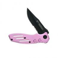 Smith & Wesson Extreme Ops Folding Knife 3-1/10" Blade Pink - SWA24SPCP