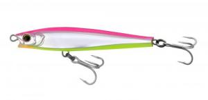 Yo-Zuri HYDRO MONSTER SHOT (S) 95mm 3-3/4" PINK SILVER CHARTREUSE - R1450-HPSC